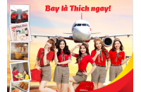 Vé máy bay Vietjetair khuyến mãi chặng bay Đông Bắc Á